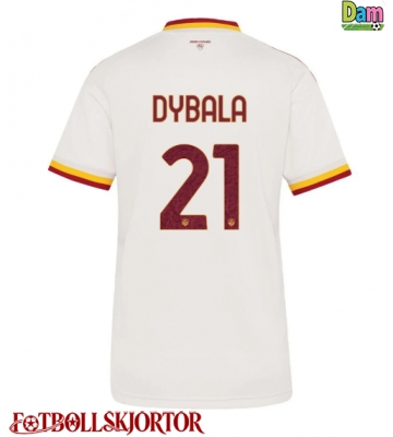 AS Roma Paulo Dybala #21 Bortatröja Dam 2026-27 Kortärmad